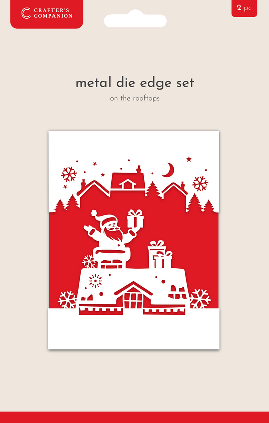 Crafter's Companion Metal Die Edge Set - On the Rooftops