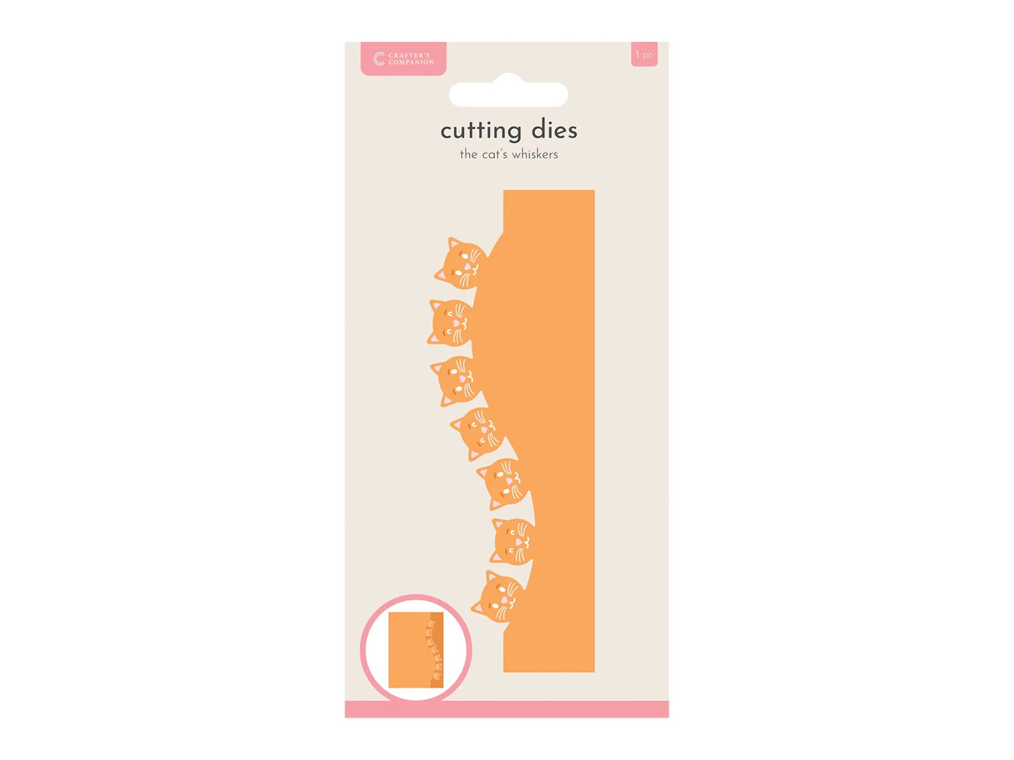 Crafter's Companion Metal Die Edge'able - The Cat's Whiskers