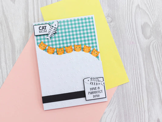 Crafter's Companion Metal Die Edge'able - The Cat's Whiskers