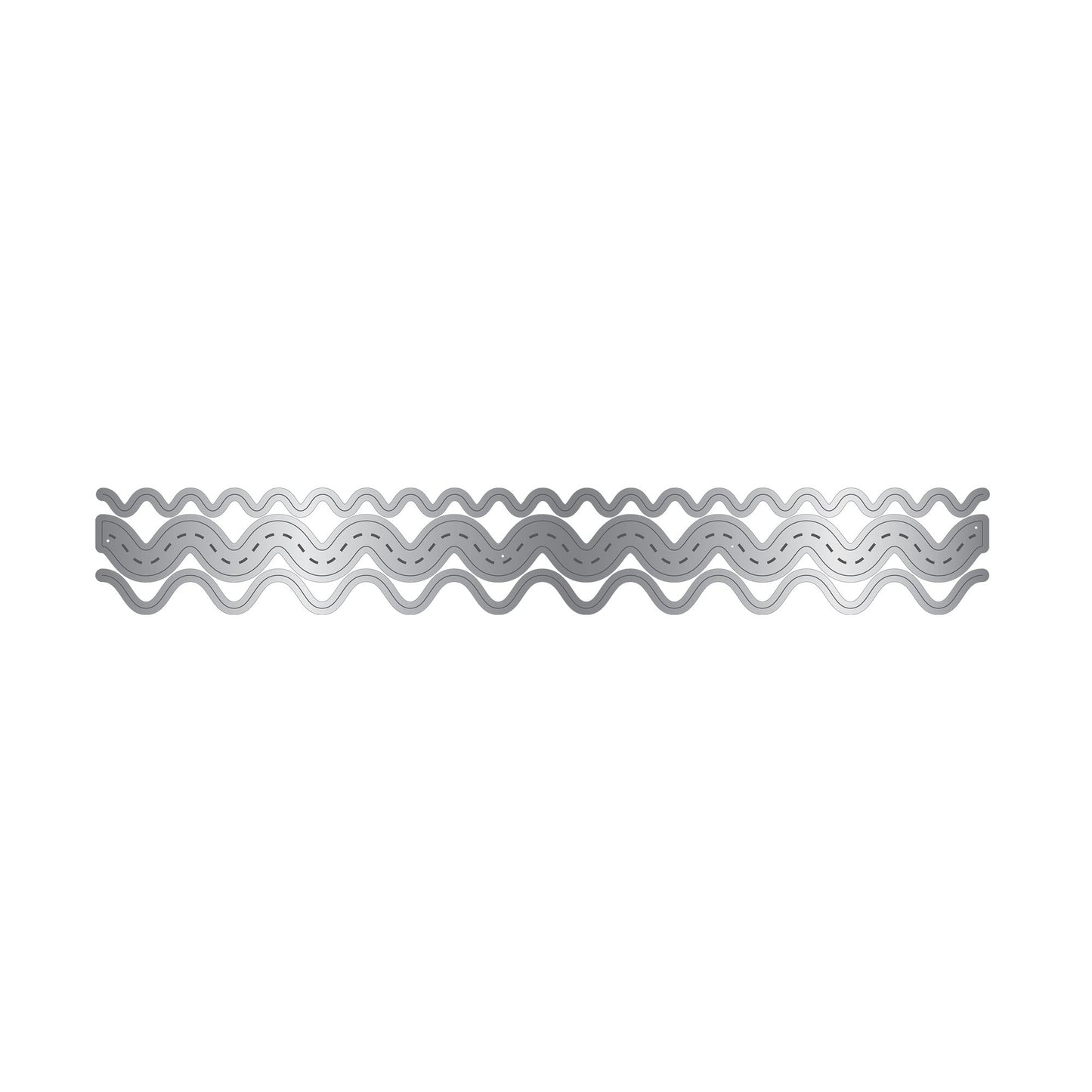 Crafters Companion Metal Die Edgeable - Waves