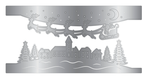 Crafter's Companion Metal Die Edge Set - Christmas Eve