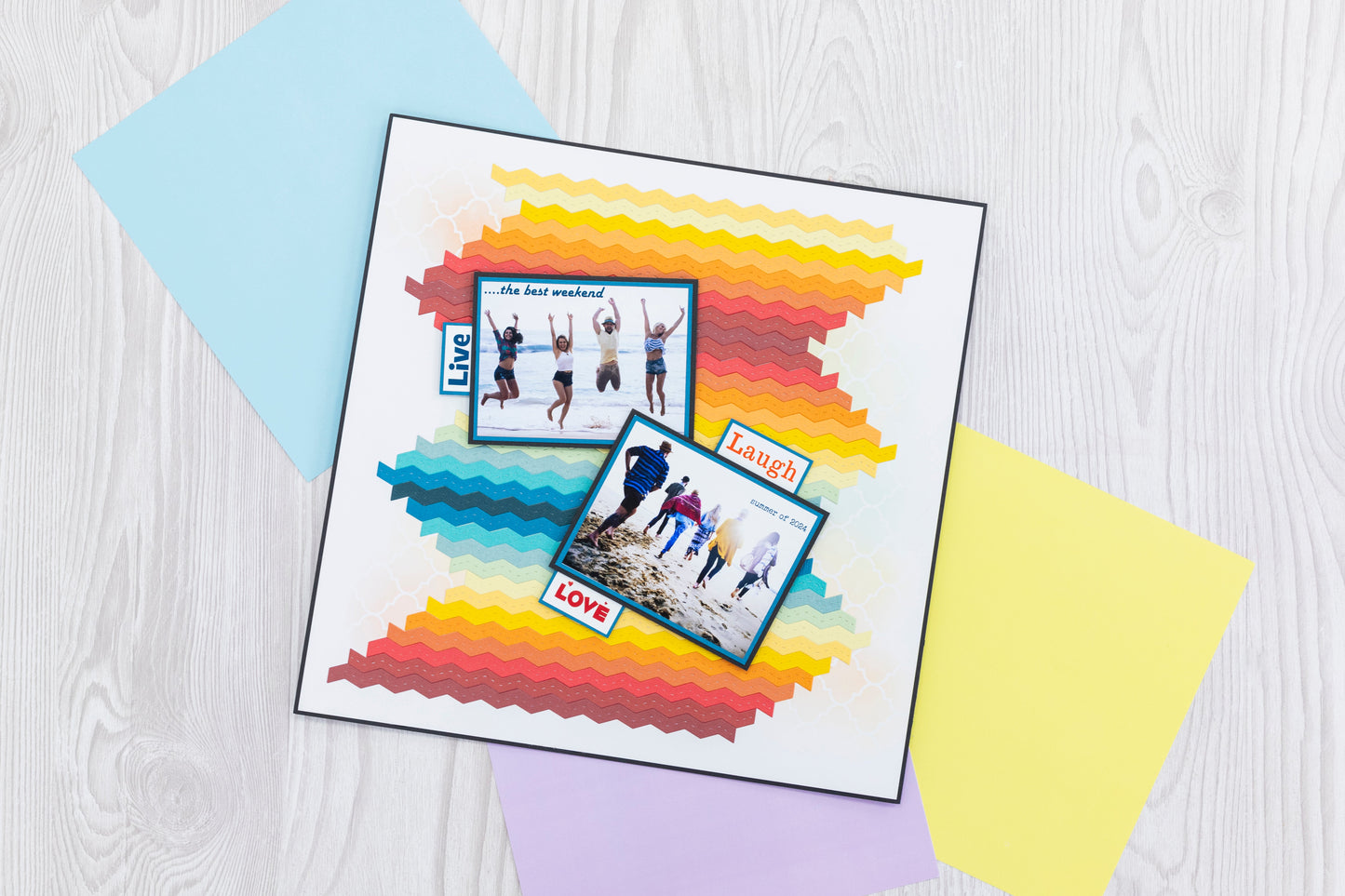 Crafters Companion Metal Die Edgeable - Zig Zag