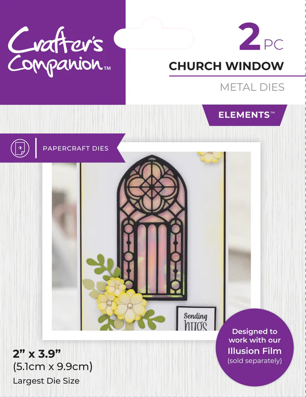 Crafter's Companion Metal Die Church Window