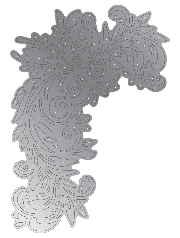 Crafter's Companion Metal Die Elements - Decorative Flourish