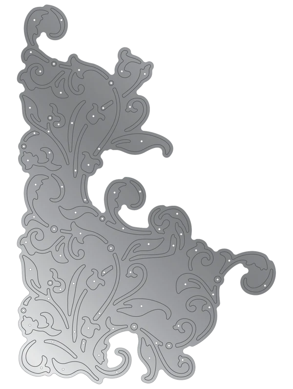 Crafter's Companion Metal Die Elements - Elegant Flourish