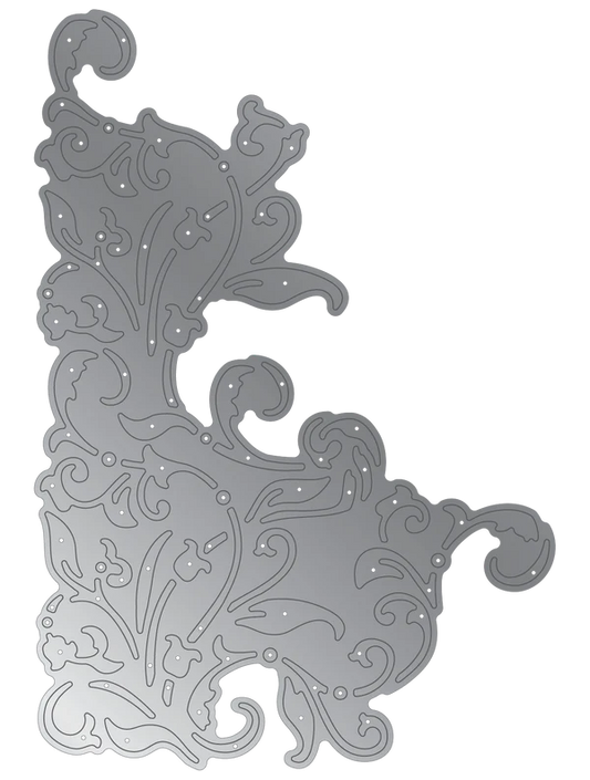 Crafter's Companion Metal Die Elements - Elegant Flourish