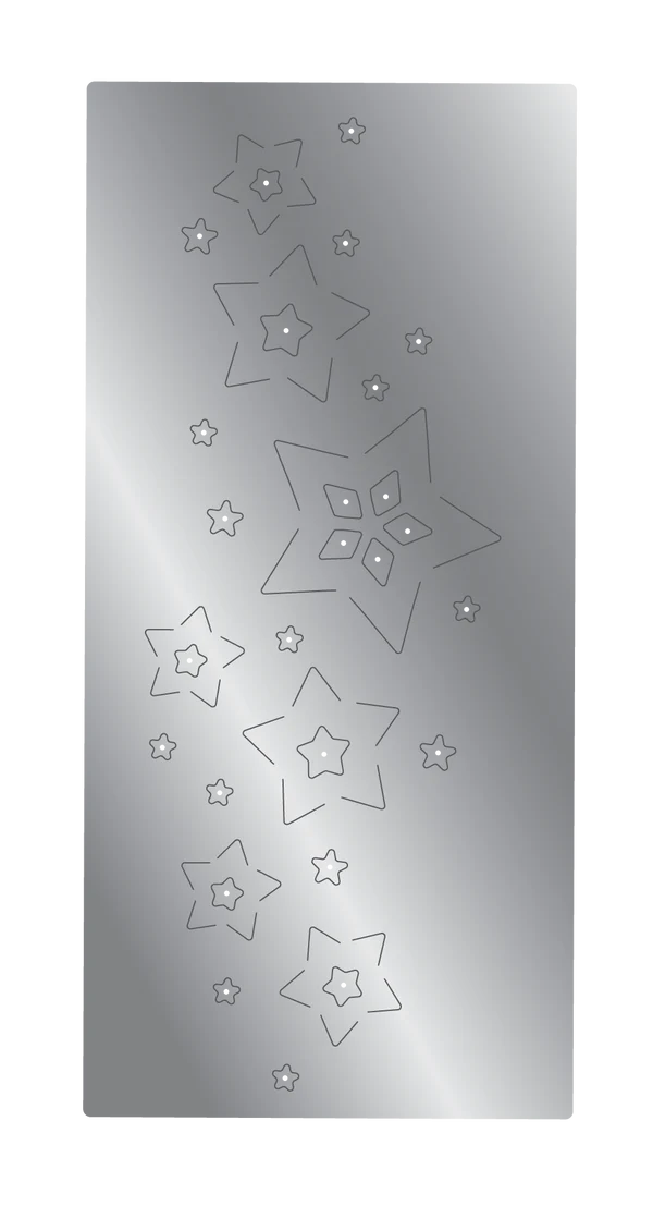 Crafters Companion Metal Dies Elements - Star Cluster