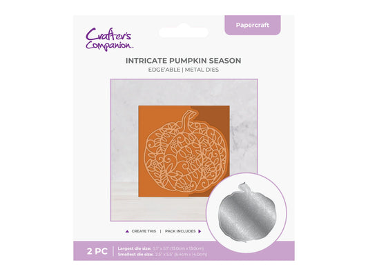 Crafter's Companion - Intricate Pumpkin Season Metal Dies