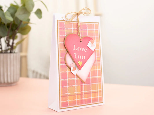 Crafter’s Companion Metal Die & Stencil - Love Heart Candy Box