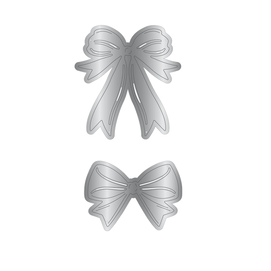 Crafters Companion Metal Die Christmas Embellishment - Bows