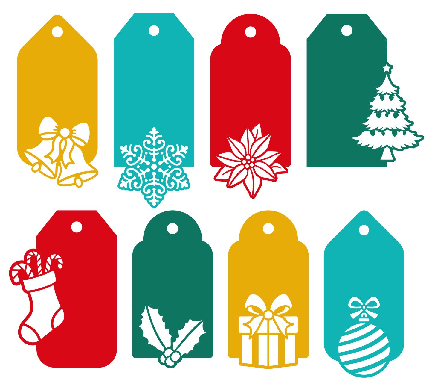 Crafters Companion Metal Die - Christmas Tags