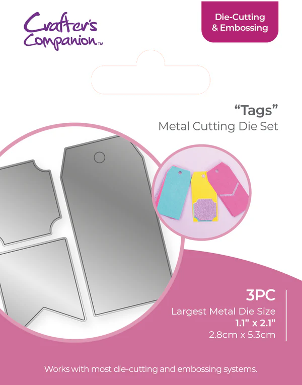 Crafter's Companion Mini Die Set- Tags