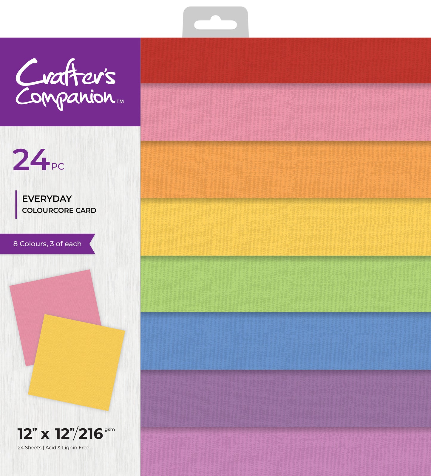 Crafters Companion 12” x 12 Core Card Pad