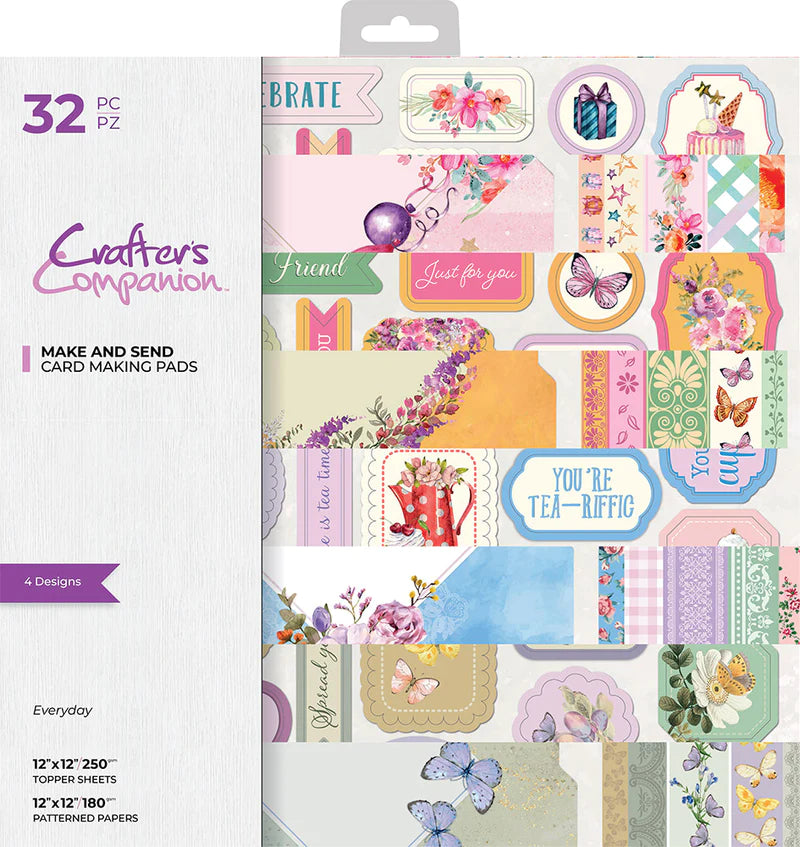 Crafter's Companion - Make and Send Pad 12"x12" - Everyday