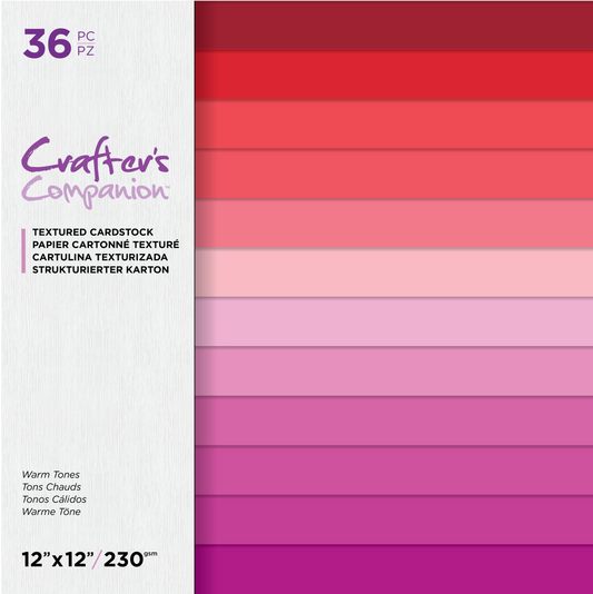 Crafters Companion 12" x 12" Paper Pad - Colours of Summer