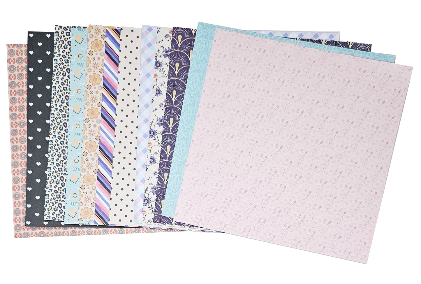 Crafters Companion 6” x 6” Paper Pad - Timeless Textiles