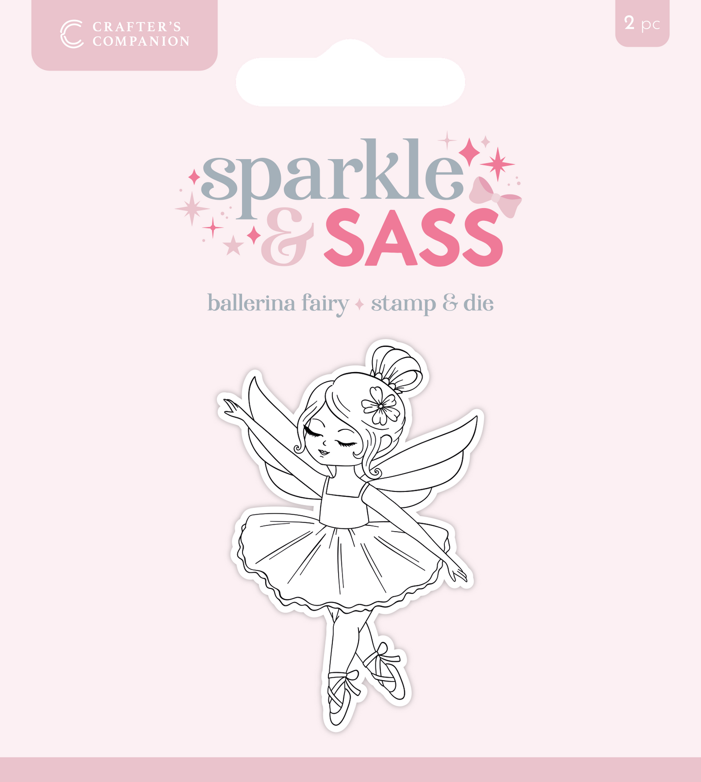 Crafters Companion Stamp & Die - Ballerina Fairy