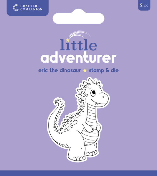 Crafters Companion Stamp & Die - Eric the Dinosaur