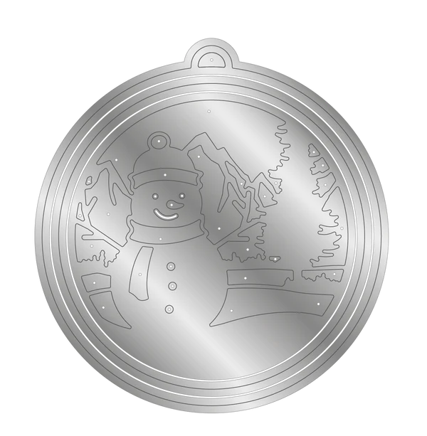 Crafters Companion Stamp and Die - Festive Snowman