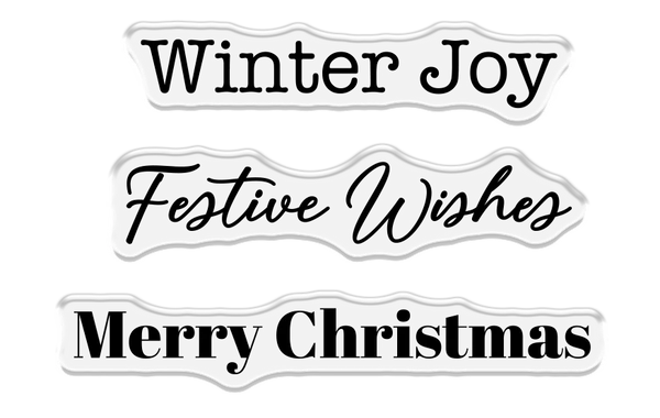 Crafter's Companion Stamp & Die - Festive Village