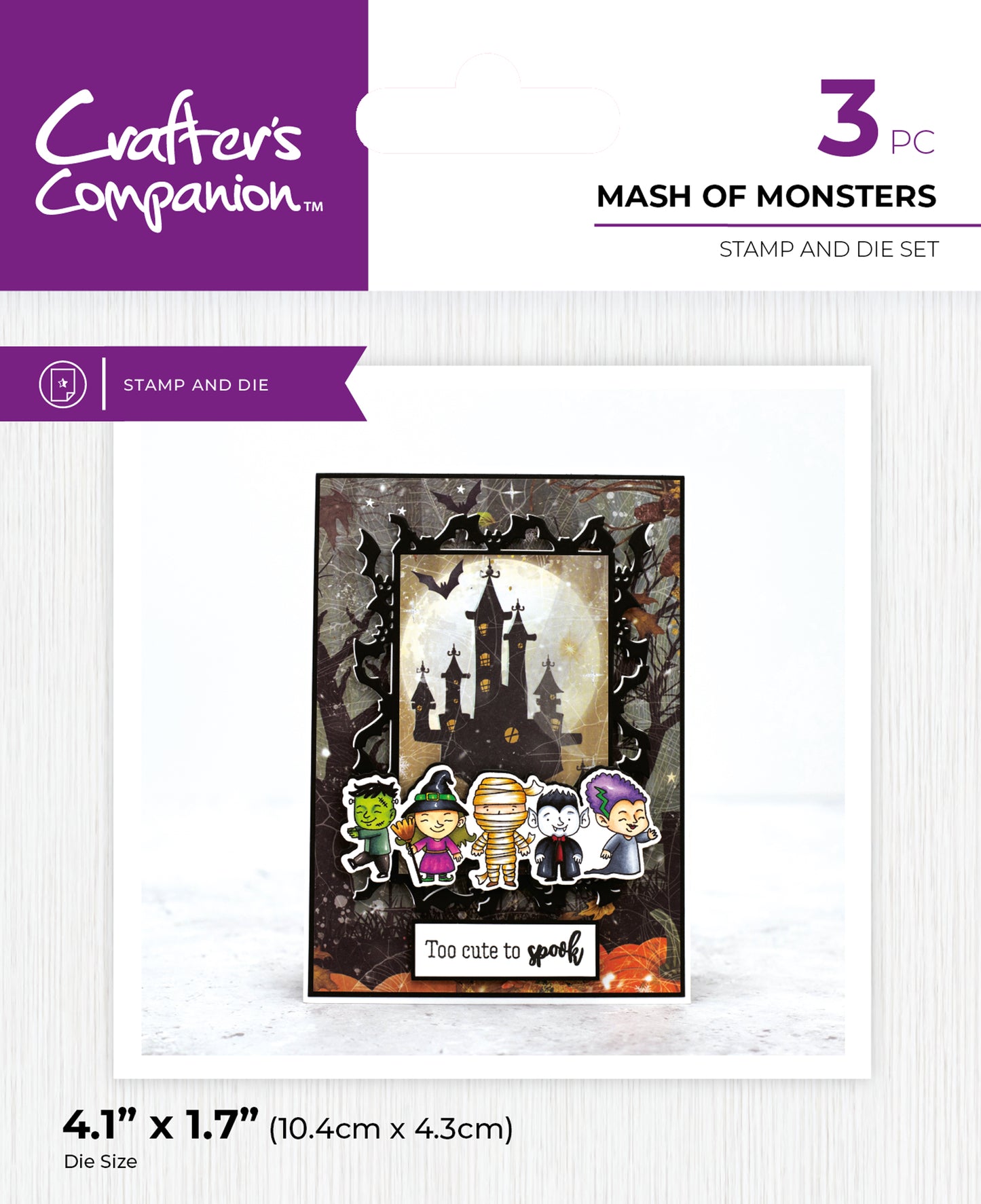 Crafter's Companion - Stamp and Die - Mash of Monsters