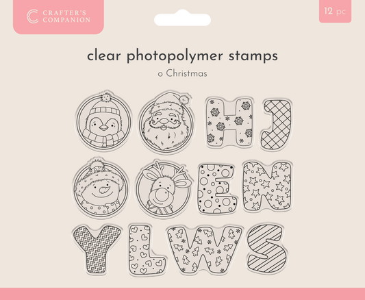 Crafter's Companion Photopolymer Stamp - O Christmas