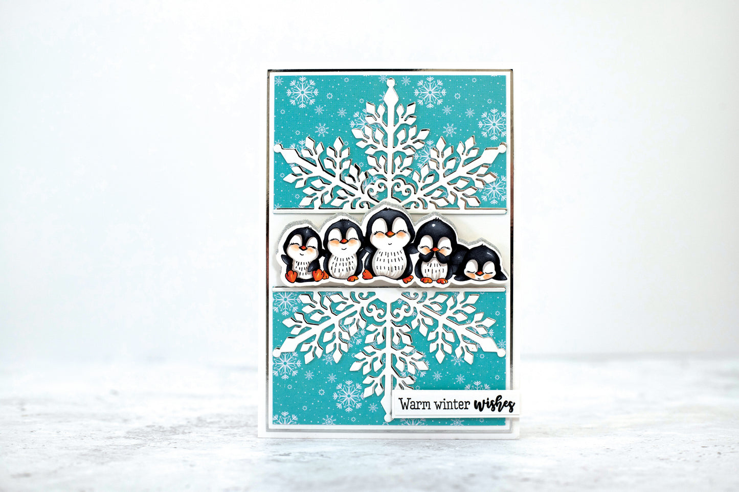 Crafter's Companion - Stamp and Die - Penguins