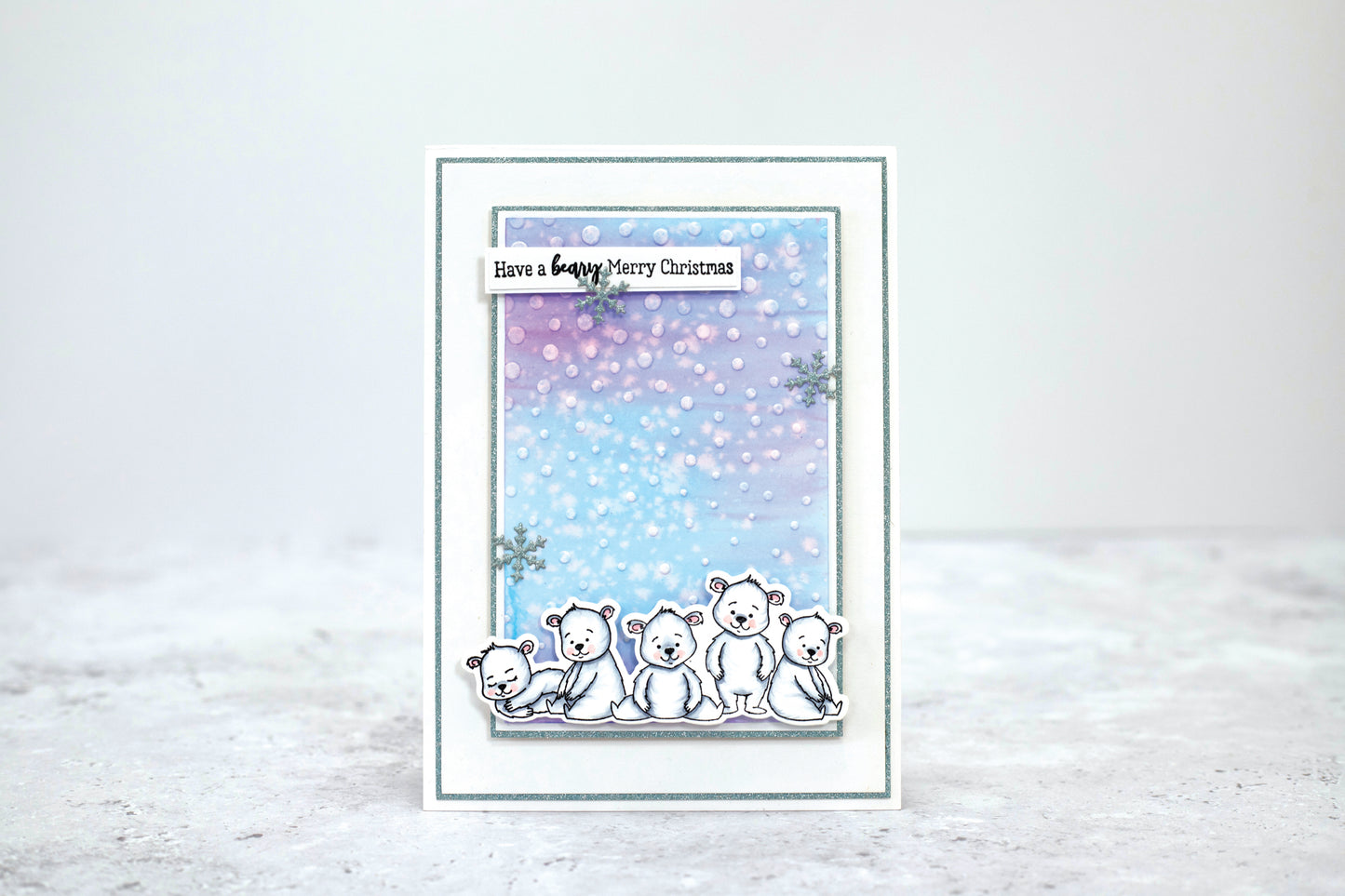 Crafter's Companion - Stamp and Die - Polar Bears