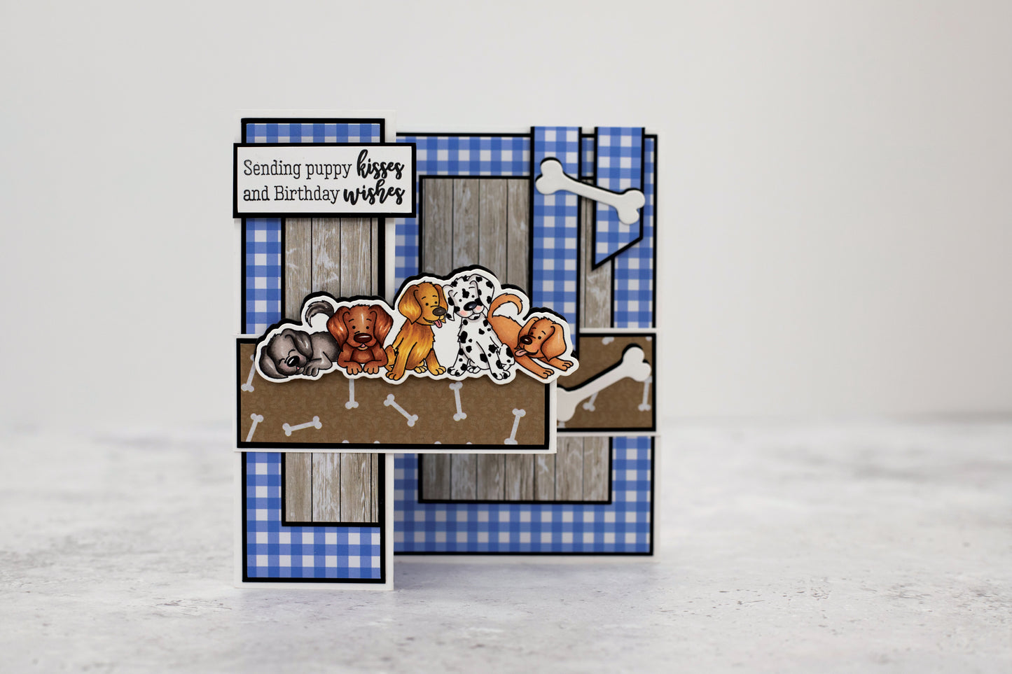 Crafter's Companion - Stamp and Die - Puppies