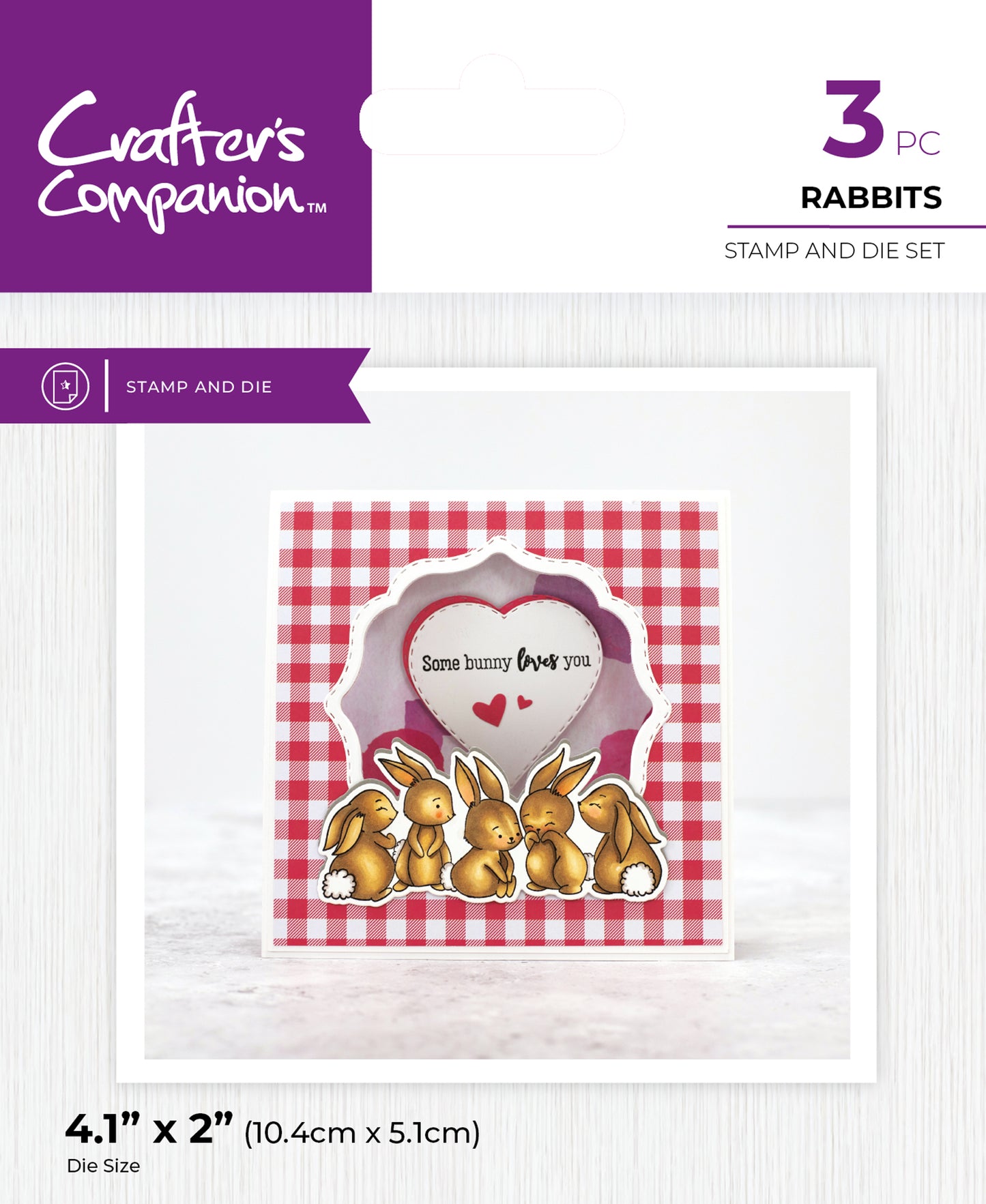 Crafter's Companion - Stamp and Die - Rabbits