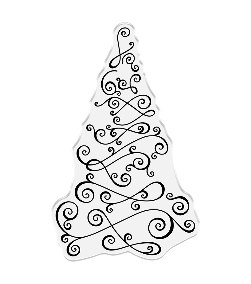 Crafter's Companion Stamp, Die and Stencil Set - Christmas Tree