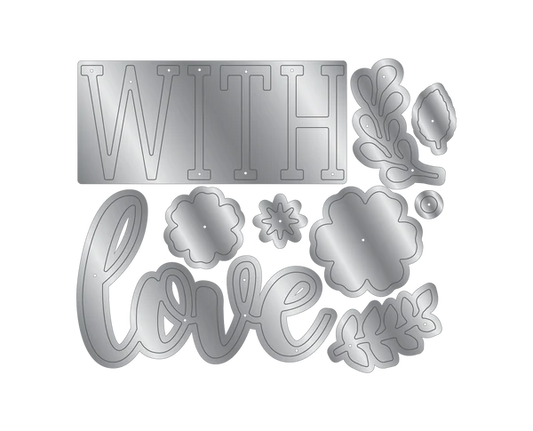 Crafter's Companion Stamps & Dies - With Love Always