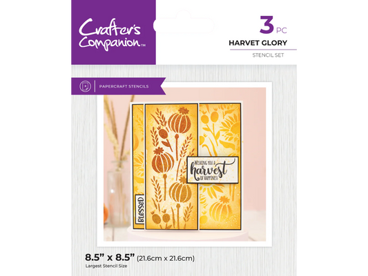 Crafter's Companion Stencil - Harvest Glory