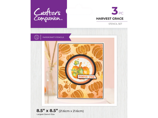 Crafter's Companion Stencil - Harvest Grace