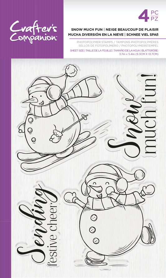 CC - Photopolymer Stamp - Snow Much Fun