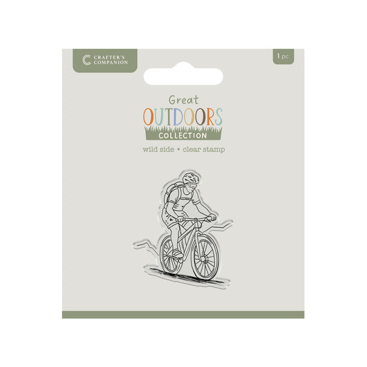 Crafters Companion The Great Outdoors Clear Acrylic Stamp Set - Wild Side