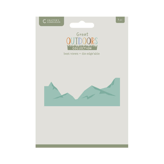 Crafters Companion The Great Outdoors Metal Die Edge’able - Best views