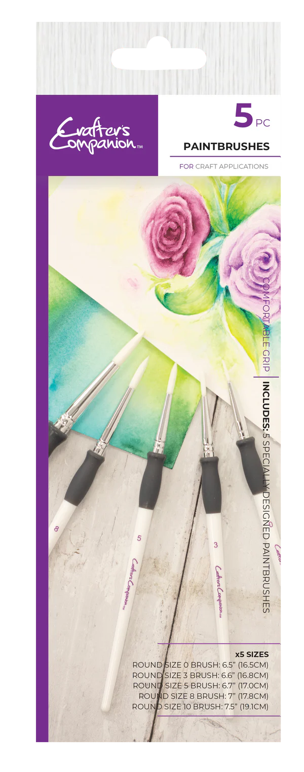 Crafter's Companion - Paintbrushes 5pc