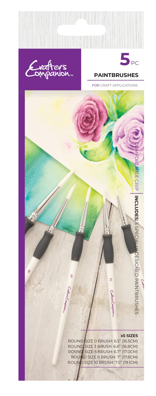 Crafter's Companion - Paintbrushes 5pc