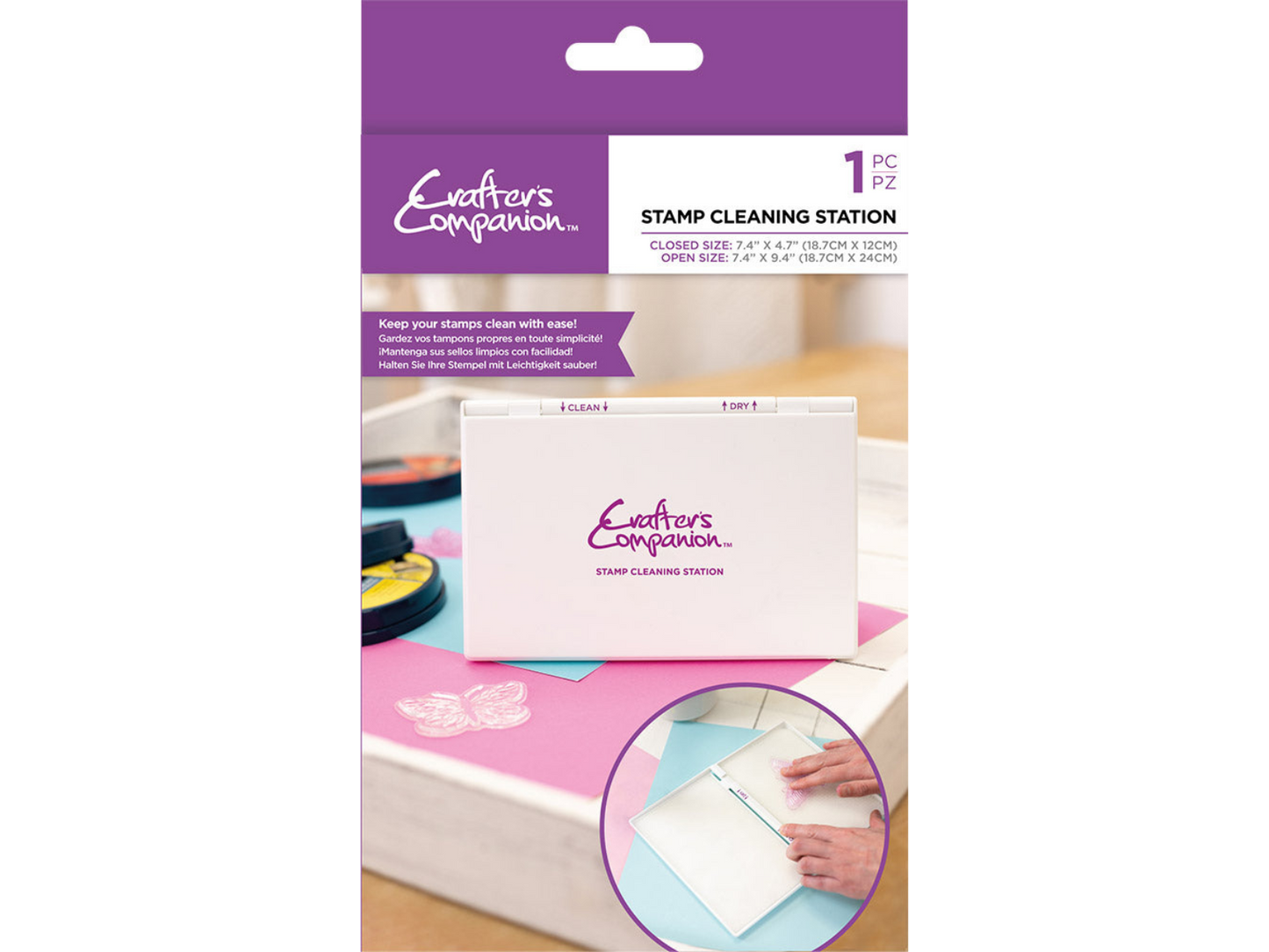 Crafter’s Companion - Stamp Cleaning Station