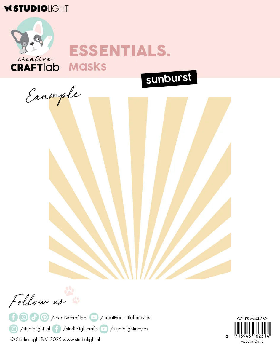 CCL Masks Sunburst Essentials 1 Piece