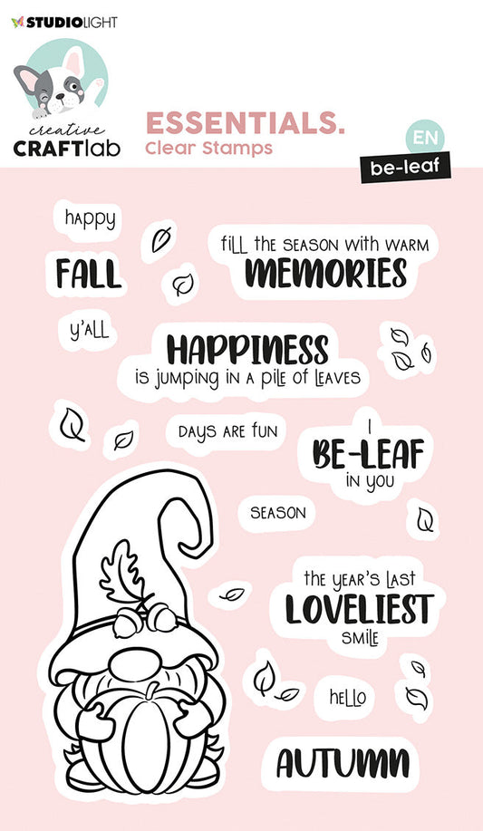 CCL Clear Stamp Be-Leaf Essentials 105x148x4mm 21 PC nr.283