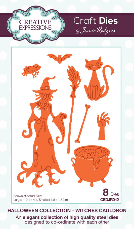 Creative Expressions Jamie Rodgers Witches Cauldron Craft Die