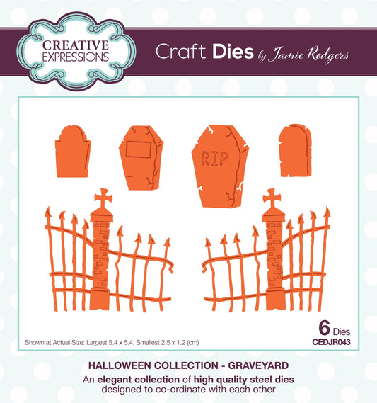 Creative Expressions Jamie Rodgers Graveyard Craft Die