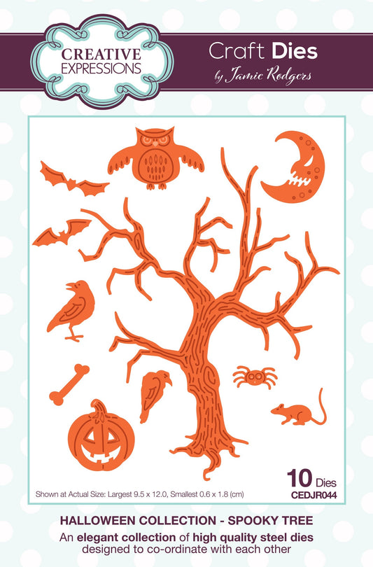 Creative Expressions Jamie Rodgers Spooky Tree Craft Die