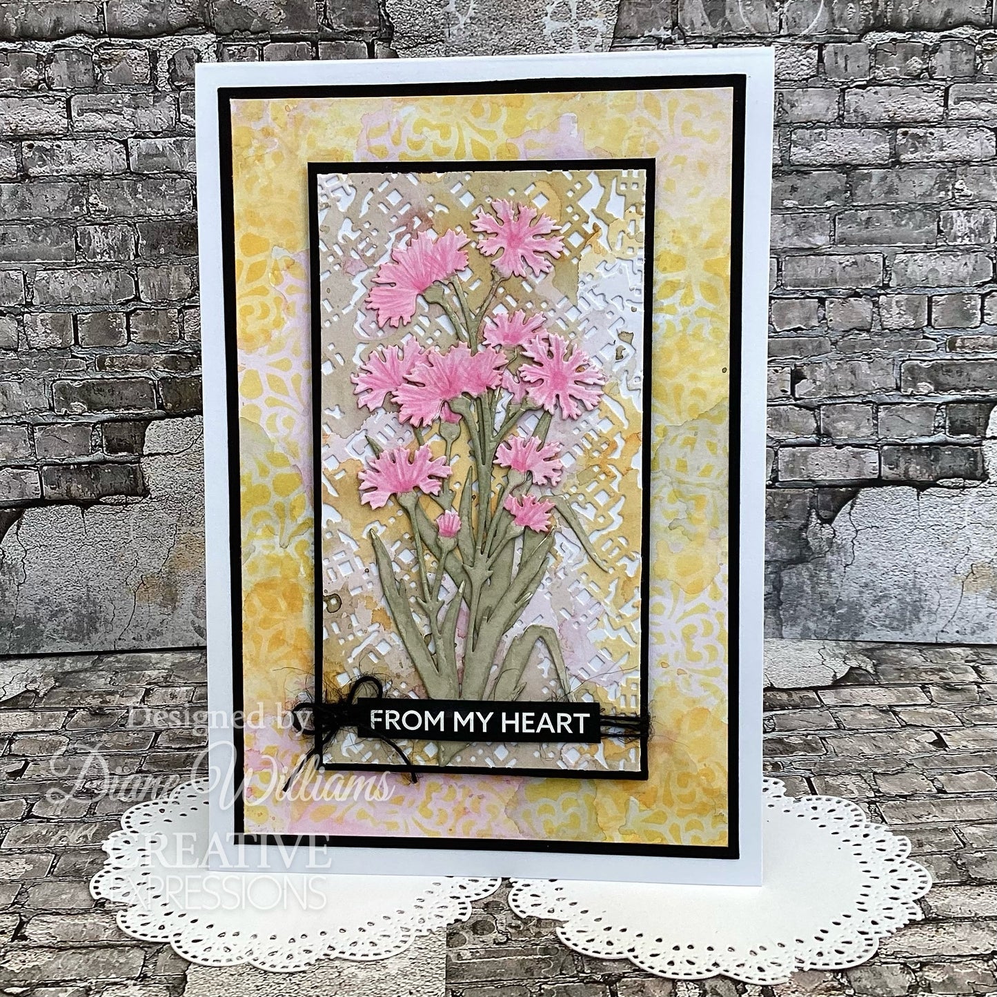 Creative Expressions Sam Poole Shabby Basics Queen Anne's Craft Die