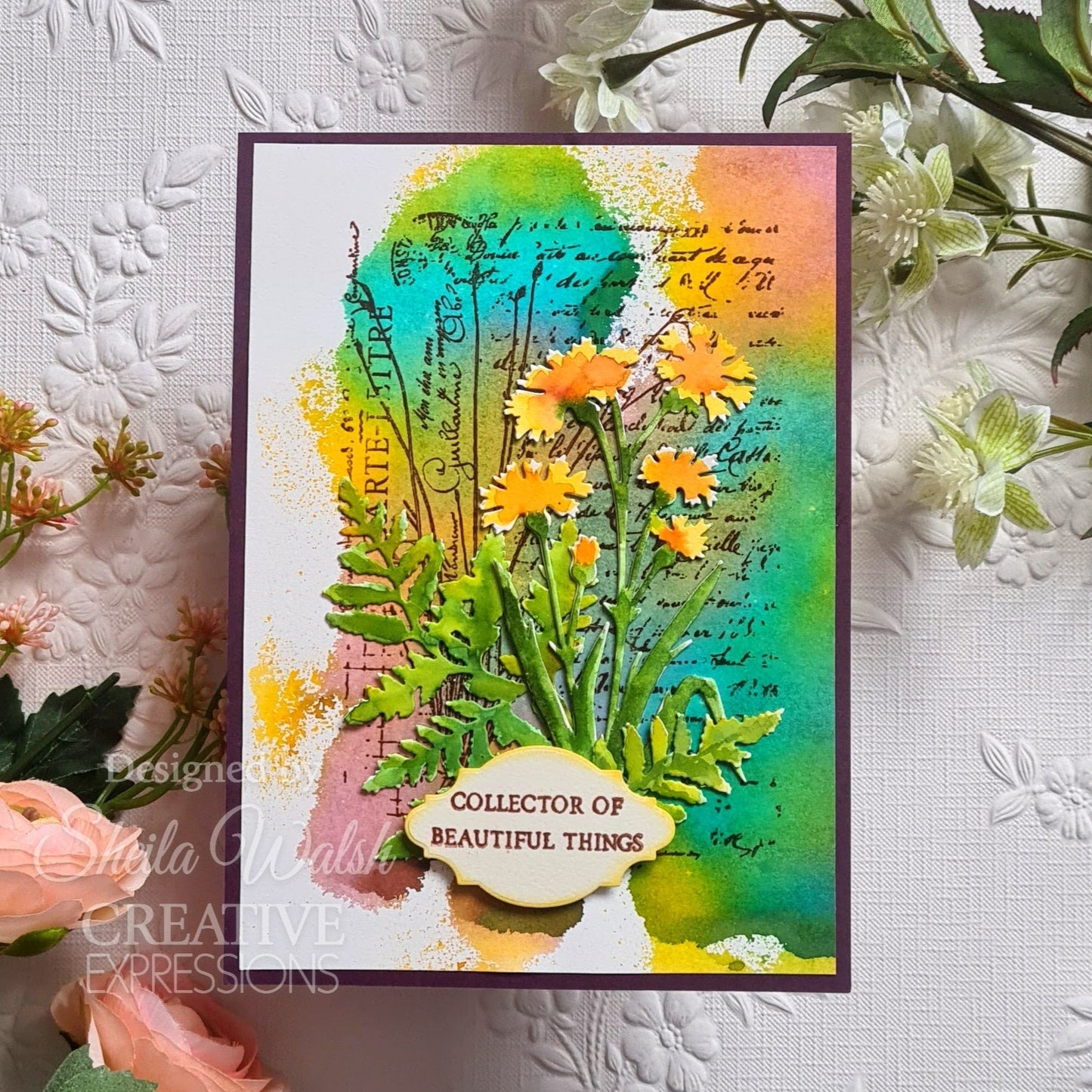Creative Expressions Sam Poole Shabby Basics Queen Anne's Craft Die