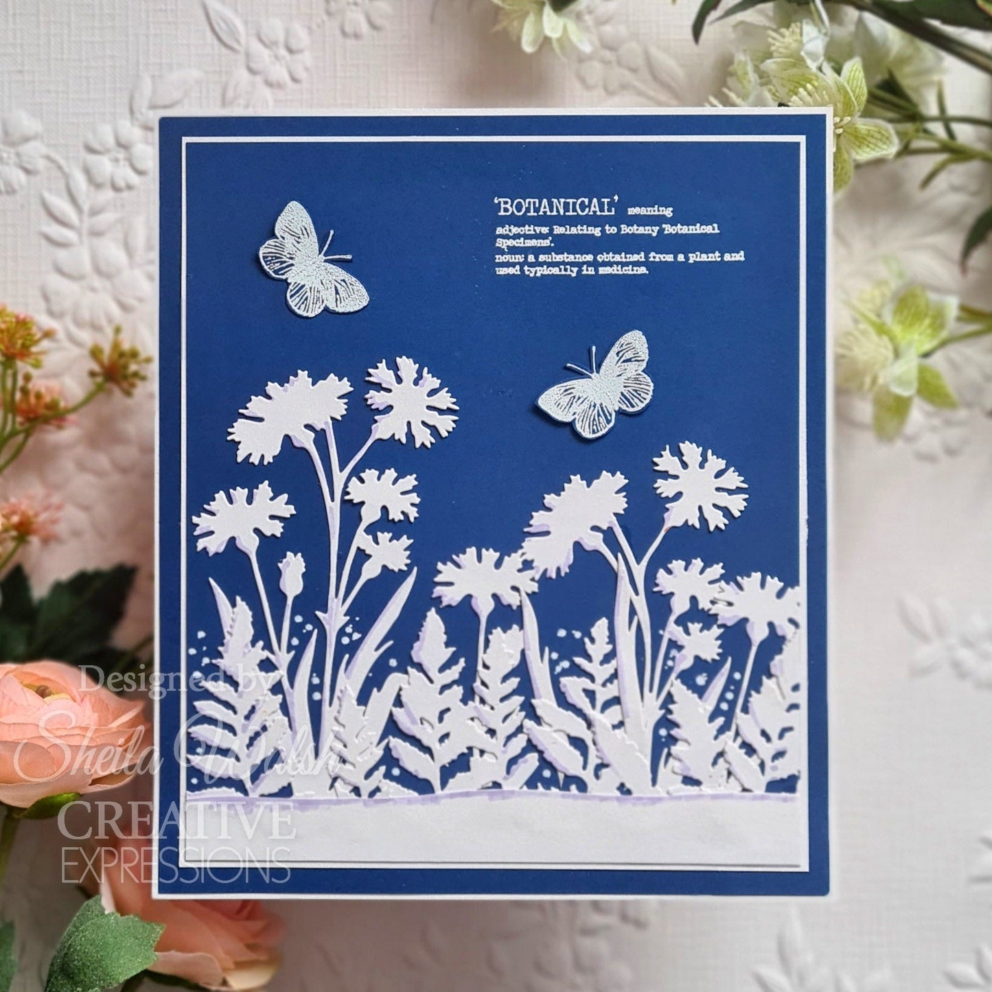 Creative Expressions Sam Poole Shabby Basics Queen Anne's Craft Die