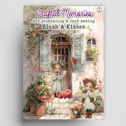 Creatief Art - Art Journaling & Cardmaking Book - Blush and Kisses