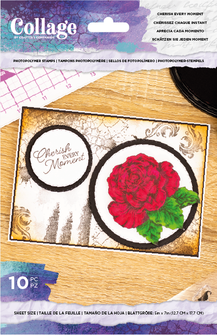 CC - Photopolymer Stamp - Cherish Every Moment